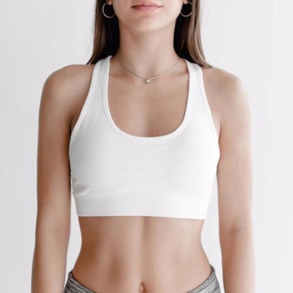 NWT Lougewear Double Strap Sports Bra M